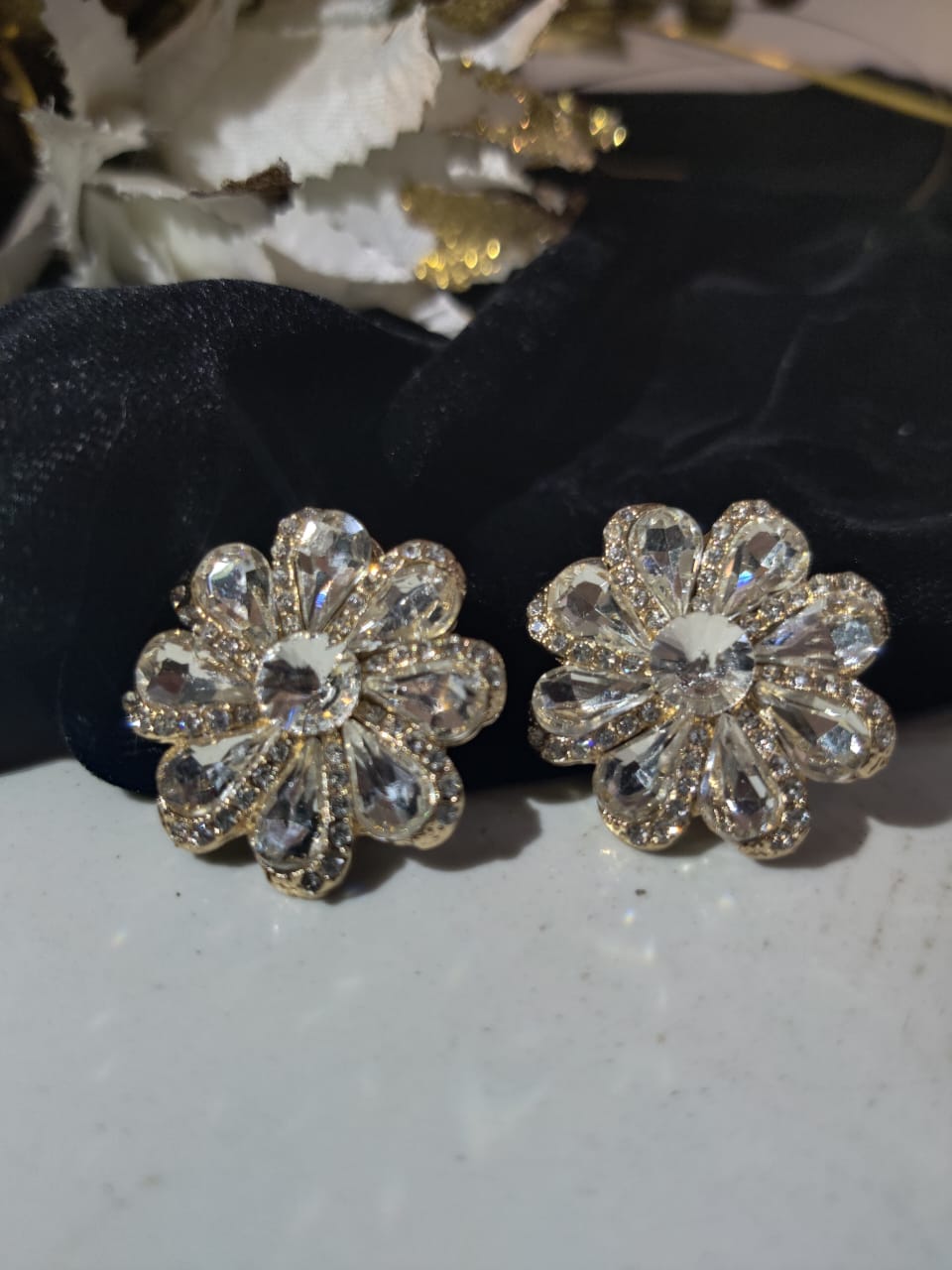 Vintage Crystal Earrings