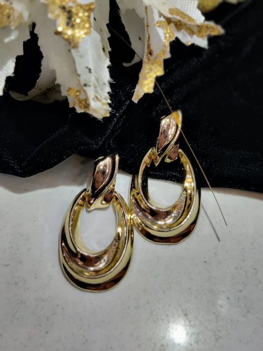 Drop Earring| Golden