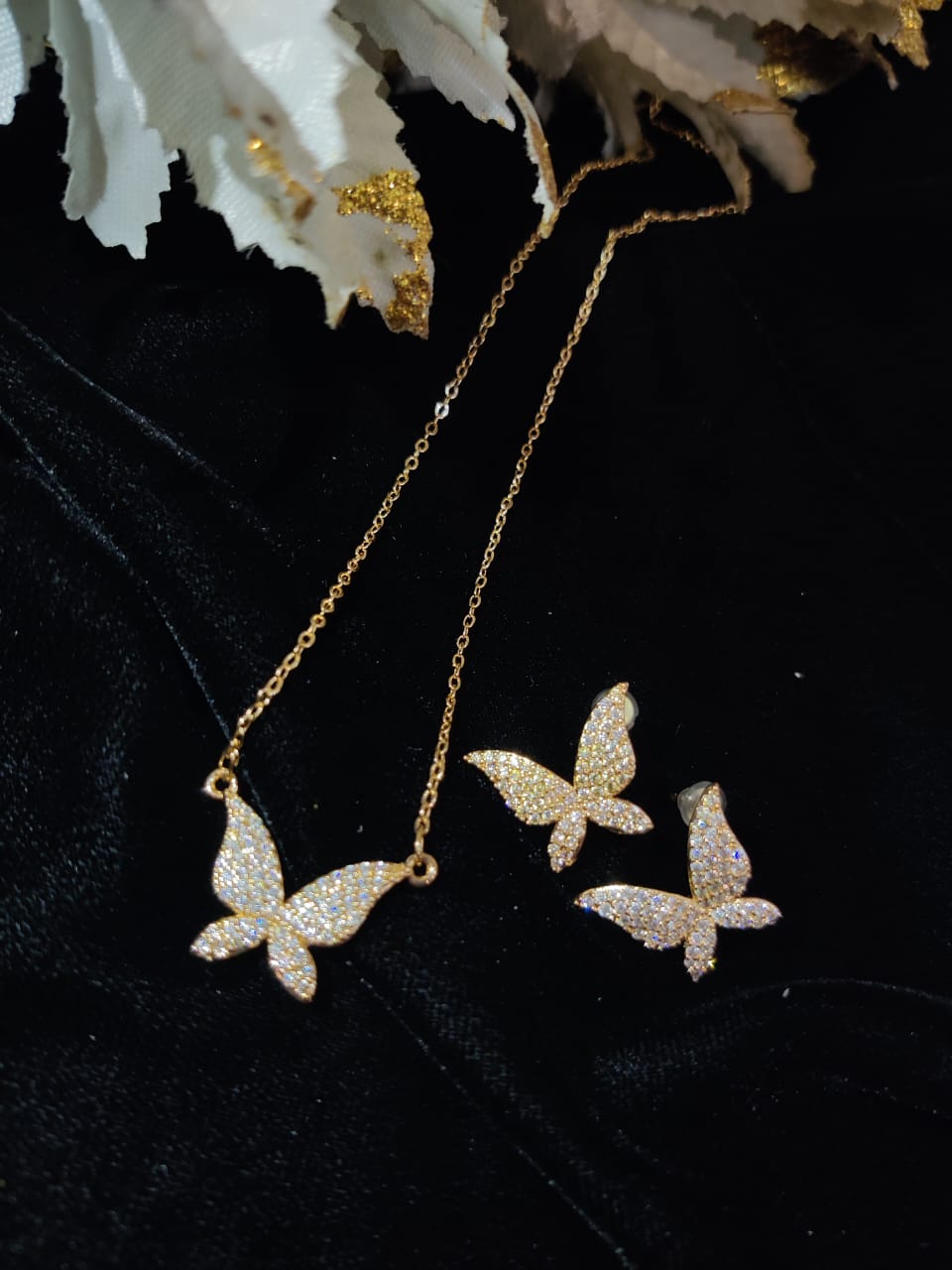 Sterling Butterfly Set